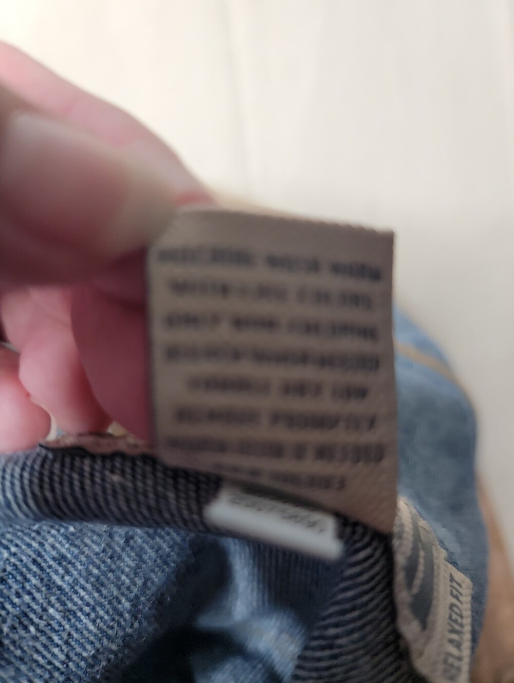 Duluth Trading Co Denim Jeans Mens 42x30 Blue Heavyweight Utility Workwear - Picture 15 of 15